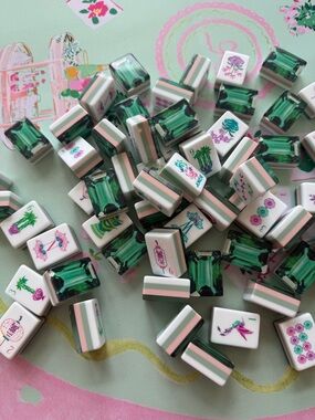 Oh My Mahjong Emerald Tiles- BARELY USED